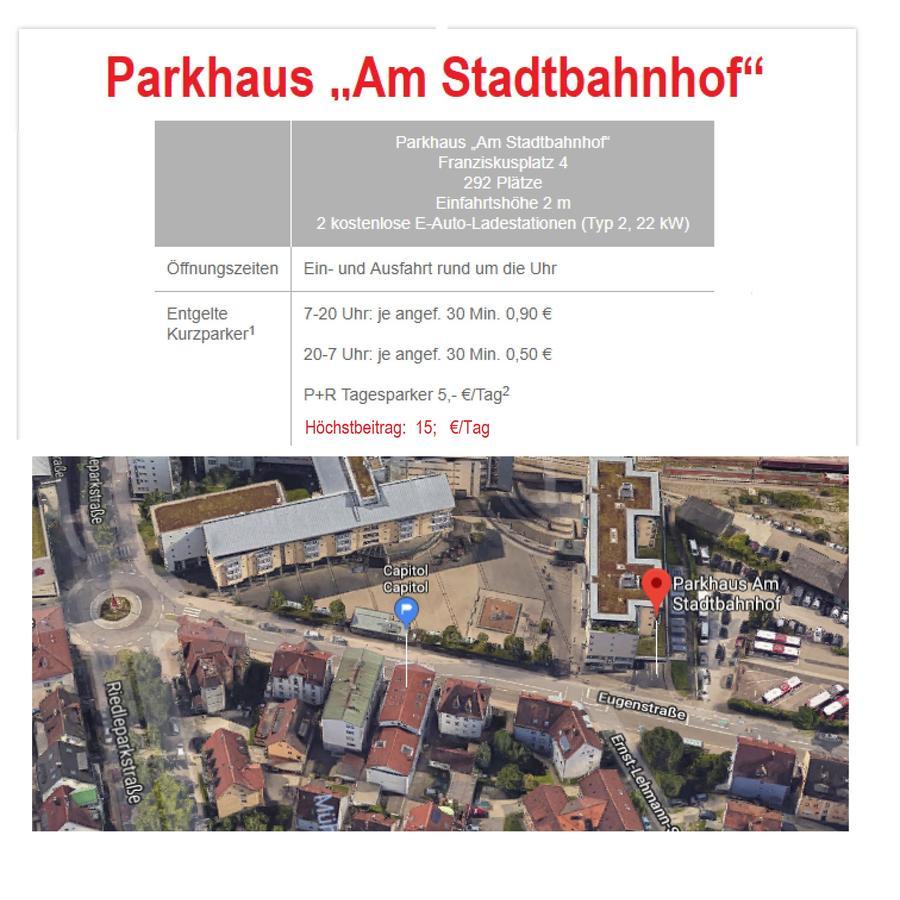 Hotel Capitol Zentrum - 24H - FDH Exteriör bild
